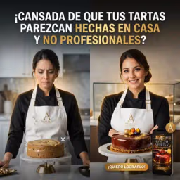 Ejemplo visual de oferta para un producto gastronómico